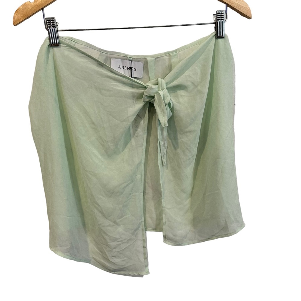 ANEMOS Light Green Swim Coverup